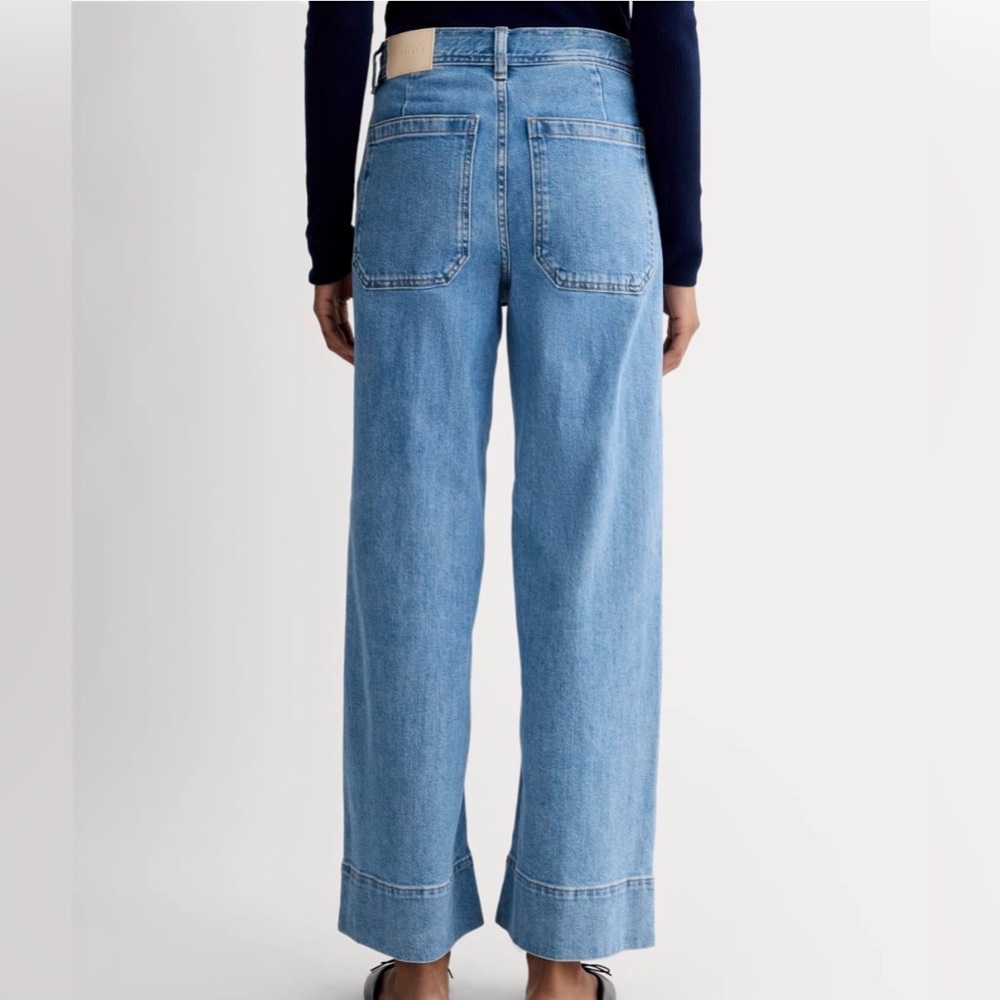 Everlane The Mariner Cropped Jean (Shallow Beach) - Picture 4 of 8